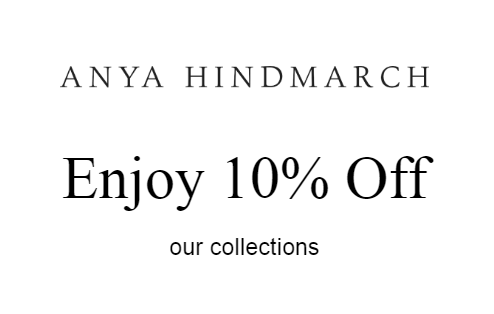 Code Promo Anya Hindmarch