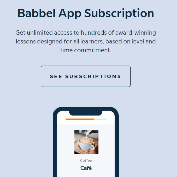 babbel.com Code Promo