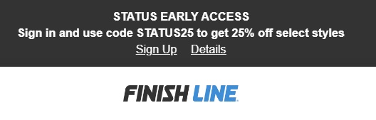 Code Promo FINISHLINE