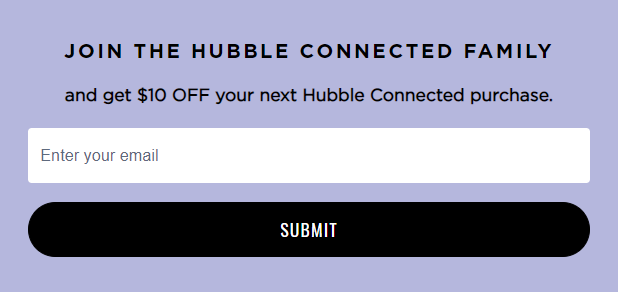 Coupon HubbleConnected