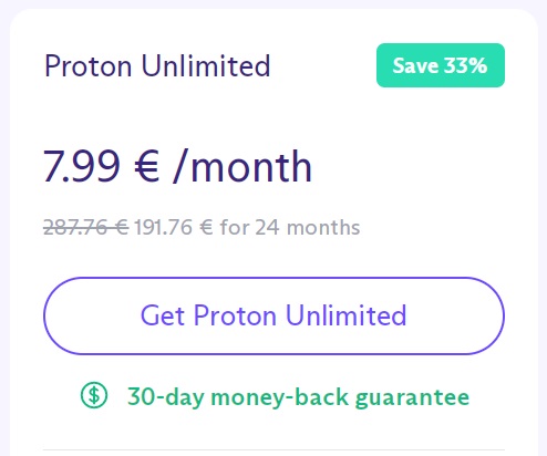 Coupon protonvpn.com