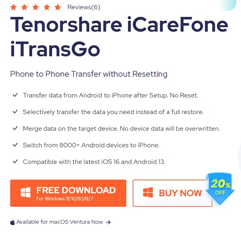 Coupon Tenorshare