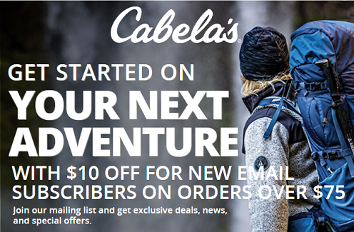 Coupon Cabelas 